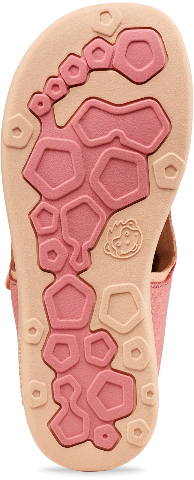 Dětské barefoot sandály Affenzahn Sandal Vegan Airy - Flamingo